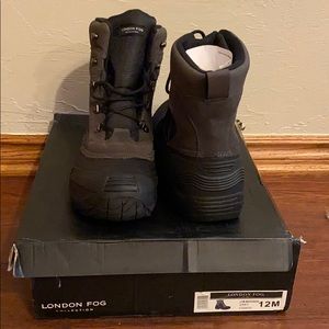 London Fog Mens waterproof/snow boots!